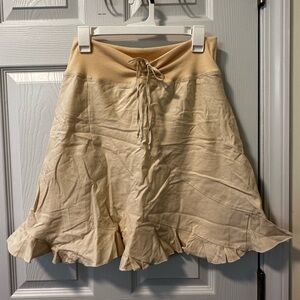 Cream Kimchi Blue Skirt